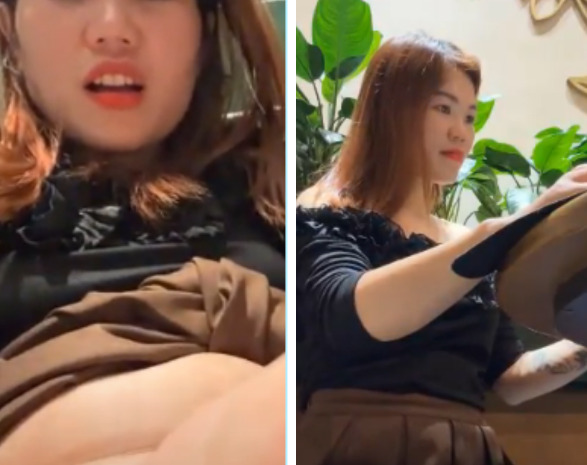 Emily 9xx Show Móc Lồn Ngoài Quán 